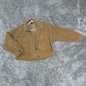 Tan Corduroy Jacket